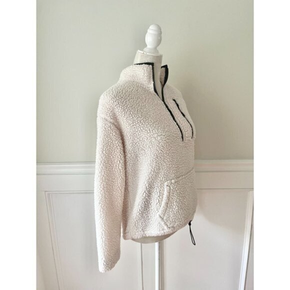 No Boundaries Sherpa Fleece Pullover L - Picture 2 of 4